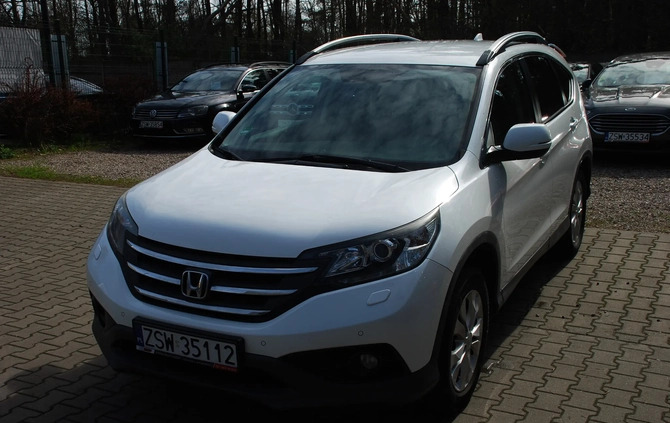 Honda CR-V cena 49100 przebieg: 206000, rok produkcji 2014 z Borne Sulinowo małe 466